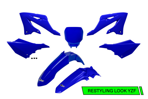 Plastic Kit OEM Color for Yamaha YZ 125 (2022-26) - YZ 250 (2022-26) - YZ 125 X (2022-26) - YZ 250 X (2022-26)